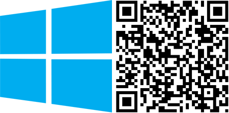 Windows Logo & QR Code